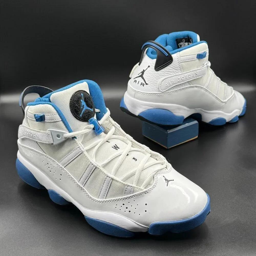 Air Jordan 6 Rings 'White Dark Marina Blue'